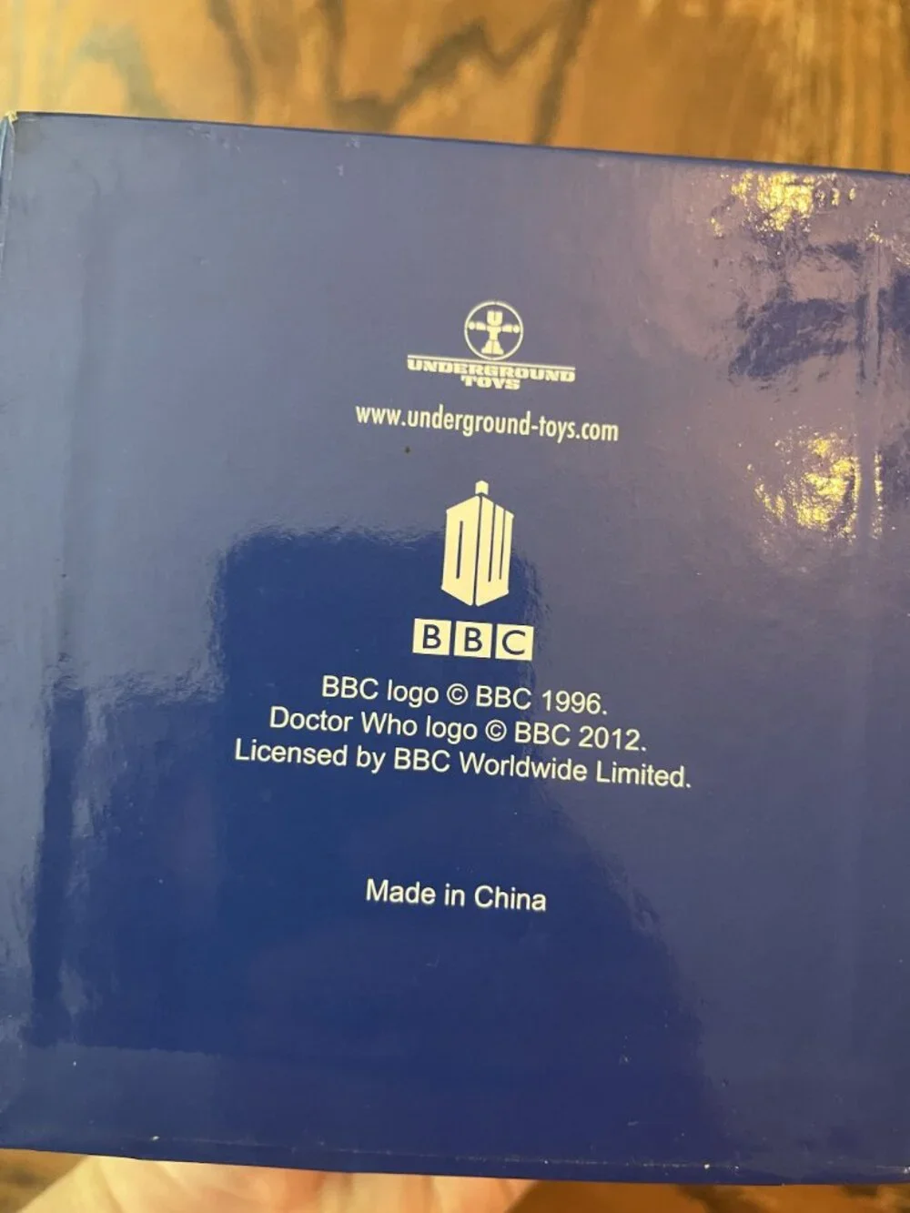 Doctor Who Tardis Jewelry Box - Includes 7 Drawers, Mirror, and Ring Hanger